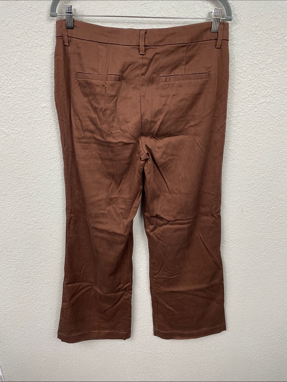 New Liverpool Kelsey Wide Leg Trouser Pants Saddle Brown Sz 6 / 28 - Picture 6 of 14